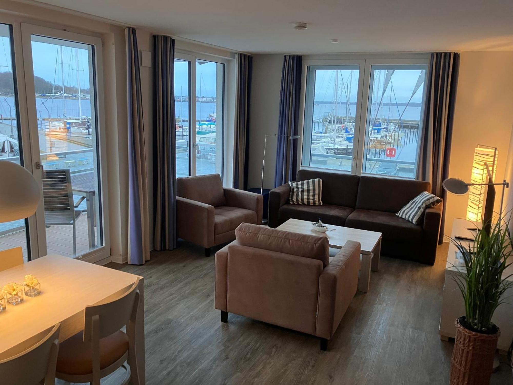 Apartment 10 - "Borbyblick" - Blickrichtung Hafen Und Offene See เอ็คคานเฟอร์เดอ ภายนอก รูปภาพ