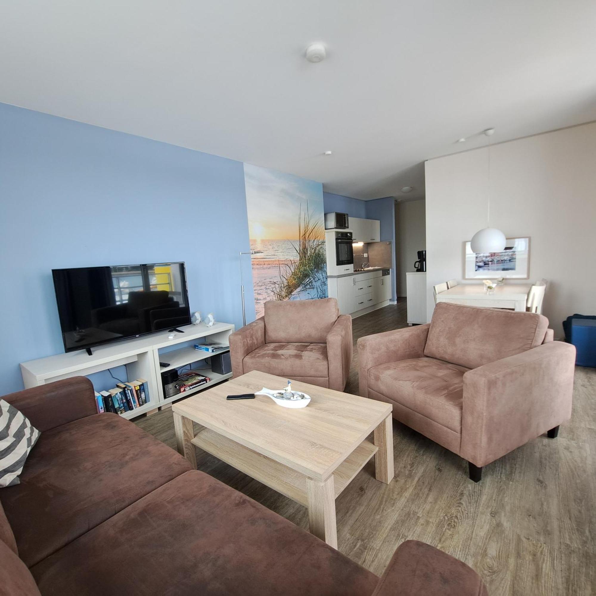 Apartment 10 - "Borbyblick" - Blickrichtung Hafen Und Offene See เอ็คคานเฟอร์เดอ ภายนอก รูปภาพ